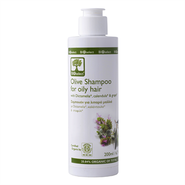 Шампунь для жирных волос  (Olive Shampoo for Oily Hair, БИОселект BIOselect Organic )